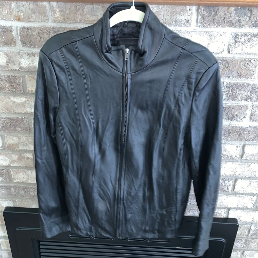 women’s leather jacket